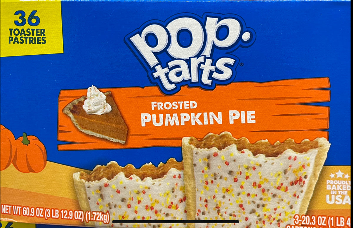 Cool - Pop Tarts - Pumpkin Pie (36 Toasters) 60.9oz (1.72kg) x 1 Box
