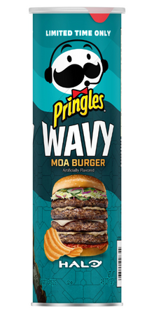 SINGLE - Pringles MOA Burger HALO 4.8Oz (136g)  x 1 Unit