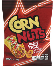 (S6-07) US - Corn Nuts - Loaded Taco 4oz (113g) x 12 units
