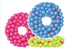 (S3-03) Bulk - Hilco Cosmic SOUR Candy-coated Gummy Rings 5lb (2.27kg) x 1 Bag