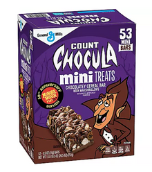 Count Chocular Mini Treat Bars x 53 units (Individually Barcoded)