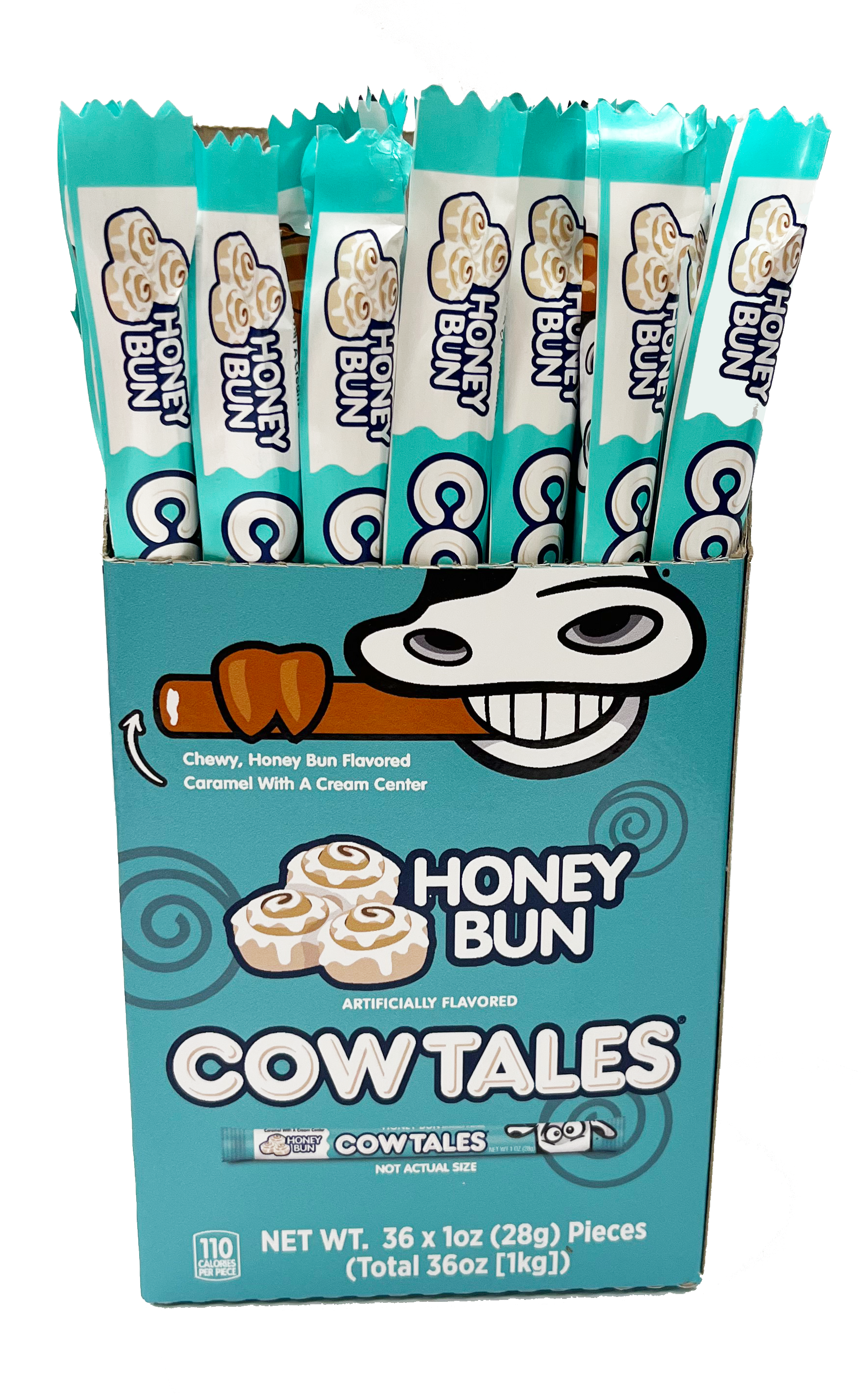 (S1-04) US - Cow Tales Honey Bun 1oz(28g) x 36 Units