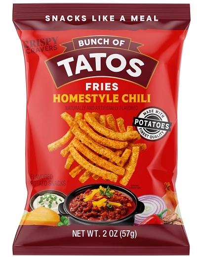 (S6-09) US - Chips - Crispy Cravers - Homestyle Chili Fries 2oz (57g) x 6 Units