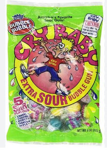 (S6-10) Box - Canada-  Cry Baby Sour Gumballs Peg Bag - 4oz(113g) x 12 Units - SugarMarket.ca