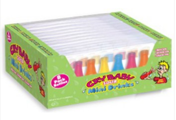 (S1-06) Cry Baby Wax Bottles 8 PAK X 12 Units