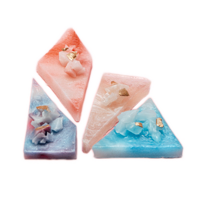 (S6-15)  Canada - Crystal Gems - Mixed Shapes 55g x 6 Displayer Boxes