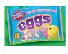 Easter - Dubble Bubble Gum Eggs (Unwrapped) Case - 4.5oz(128g) x 24 Bags