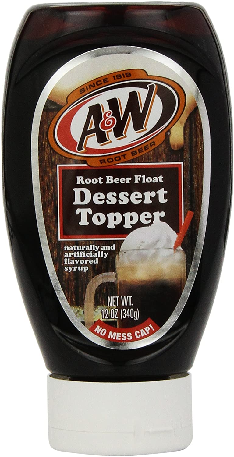 Dessert Topper - A&W Root Beer Float 12 oz x 6 units