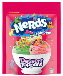 Dessert Toppers - Nerds Rainbow 5.6oz x 1 unit