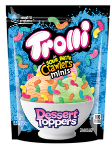 Dessert Toppers - Trolli Sour Brite Crawlers minis 5.5oz (156g) x 1 unit