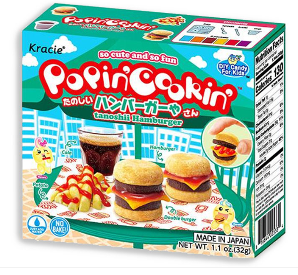 (S7-01) JAPAN KRACIE DIY Box - Happy Kitchen Hamburger x 10 units