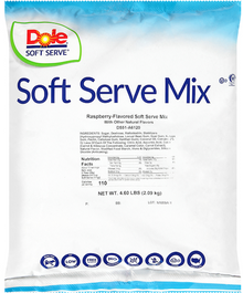 (S5-08) Dole - Lactose-Free Soft Serve Mix - Raspberry 4.6lb (2.09 Kg) x 1 Bag
