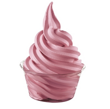(S5-08) Dole - Lactose-Free Soft Serve Mix - Raspberry 4.6lb (2.09 Kg) x 1 Bag