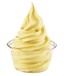 (S5-08) Dole - Soft Serve Mix - Lemon 4.4lb (2 Kg) x 1 Bag