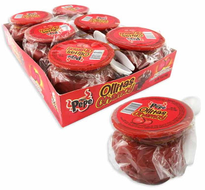 (S1-08) MEXICO - DON PEPE OLLITA RICA SOFT CANDY - CHAMOY 3.17oz x 3 units