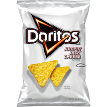SINGLE - CHIPS - Doritos Jumpin' Jack Cheese 9.25oz (262g) x 1 Bag (chips bags may be deflated during shipping)