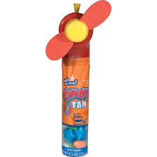 (S1-07) CHINA - KoKo Novelty Candy Fan 12 units