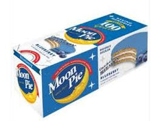 (S2-07) Box - Us - Moon Pie - Double Decker Blueberry 2.75oz (78g) x 9 Units