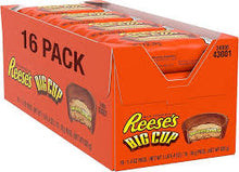 (S2-08) Box - US - Hershey Reese Peanut Butter Big Cup - King Size 2.8 oz (79.37g) x 16 units