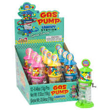 (S1-02) Box - CHINA - Kidsmania Gas Pump Candy Dispenser x 12 units