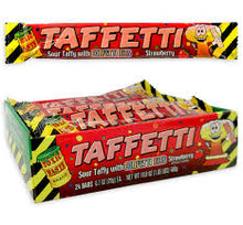 (S4-01) Box - Toxic Waste Taffetti - Strawberry  20g x 24 Units