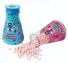 (S1-02) Box - CHINA - Kidsmania Mad Science Mini Chews 2.82 oz (80g) x 12 units