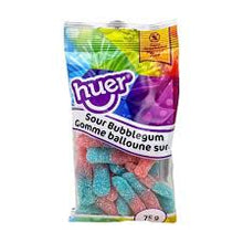 (S3-04) Box - Huer - PEG 75g Bag - Bottles Bubblegum - Sour x 12 units