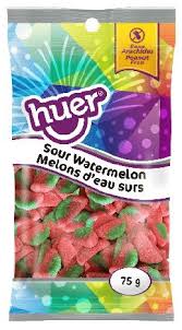 (S3-04) Box - Huer - PEG 75g Bag - Watermelon Slice - Sour x 12 units
