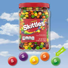 (S4-01) Box - US -  Bulk - Skittles Original Candy Jar 54 oz. (1.53KG) x 1 Jar