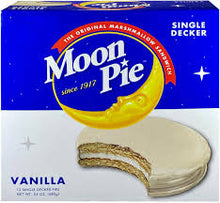 (S2-07) Box - Us- Moon Pie - Vanilla 2.75oz (78g) X 12 Units