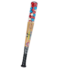 (S1-06) Dubble Bubble - Gumball Filled Homerun Baseball Bat 6.6oz (187g) x 1 Unit