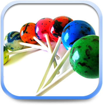 Tub - Jawbreaker - 1 3/4 inch on a Stick - Colour x 18 units