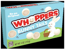 EASTER - Theater Box WHOPPERS Vanilla Bunny Tails 4 oz (113g) x 12 units