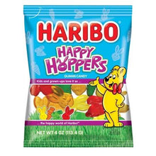 EASTER - Haribo Happy Hoppers Gummies Peg Bag  4oz(113G)  x 12 units