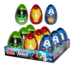 Easter -Plastic Eggs-Avengers Jumbo 120gx18 (Start Ship Out: Feb 11, 2016)