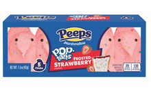 (S8-11) EASTER - PEEPS 5 PK CHICKS - FROSTED STRAWBERRY POPTART 1.5 oz (43g) x 24 units