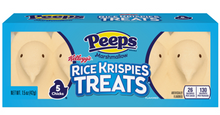 (S8-11) EASTER - PEEPS 5 PK CHICKS - RICE CRISPIES TREATS 1.5 oz (43g) x 24 units
