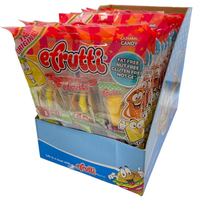 (S1-08) China - efrutti Taco Twosday Shelf Gummi Theme PEG Bag 2.70z x 12 units