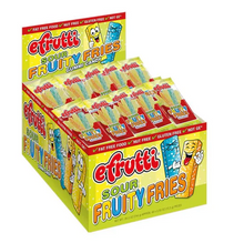 (S1-04) eFrutti Gummi Fruity Fries - Sour (wrapped) 0.55oz(15.5g) x 48 units