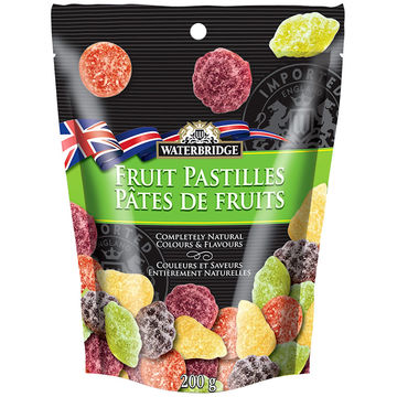 Europ - Waterbridge - FRUIT PASTILLES SUR POUCH 200G x 15 units