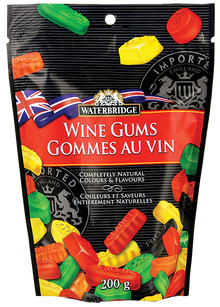 Europ - Waterbridge - WINEGUM SUR POUCH 200G x 15 units