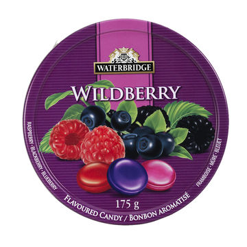 Europ - Waterbridge TRAVEL TINS - WILDBERRY 175G x 12 units (Made in Germany)
