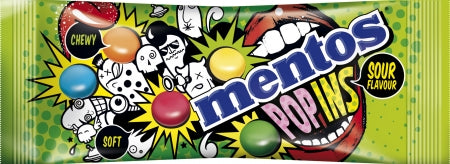EUROP Mentos Popins Chewy Soft - SOUR 50g x 15 units