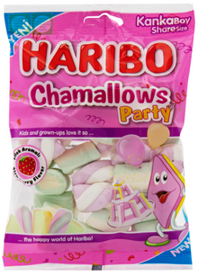 EUROPE Haribo - Chamallows Party 70g x 24 units (Turkey, Halal)