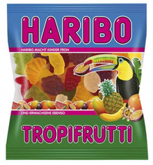 EUROPE Haribo - TROPIFRUTTI 100G x 30 units