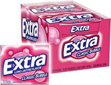 (S1-09)  US - Gum - Wrigley Extra Classic Bubblegum (x10 units) - SugarMarket.ca