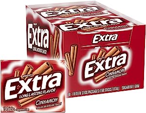 (S1-06)  US - Gum - Wrigley Extra Cinnamon (x10 units)