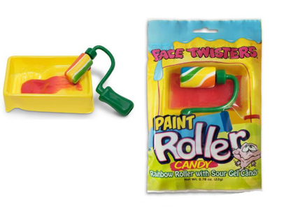 (S1-06) China -  Face Twisters - Paint Roller Candy 0.78oz (22g) x 12 units
