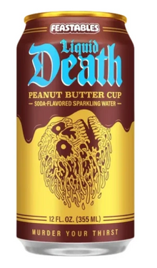 (S5-03) US - Beverage - FEASTABLES - Liquid Death Peanut Butter Cup 12 fl oz (355 ml) x 24 units