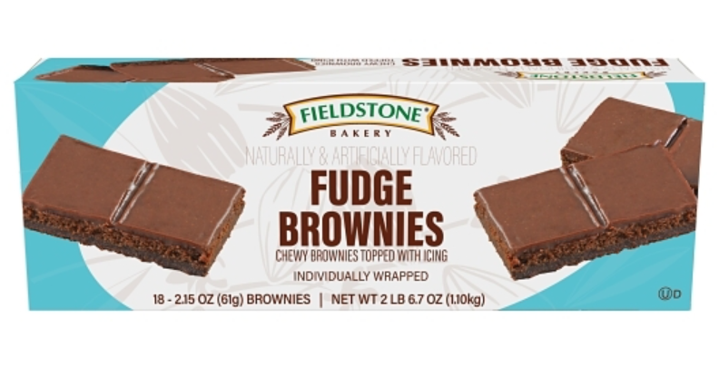 (S2-03) US - Fieldstone - Fudge Brownie 2.15oz (61g) x 18 Units